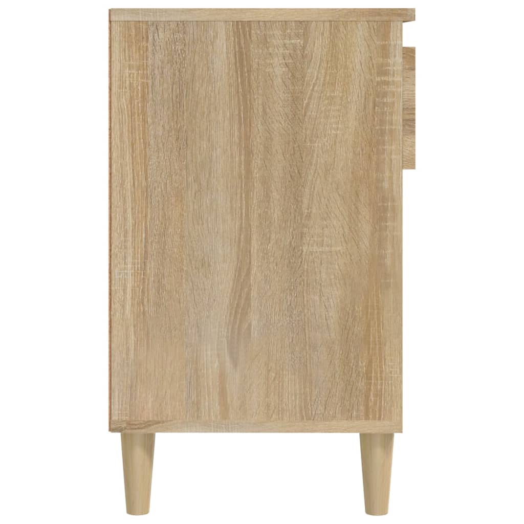 Schoenenkast 102x36x60 cm bewerkt hout sonoma eikenkleurig is nu te koop bij PeponiXL, paradijselijk wonen!