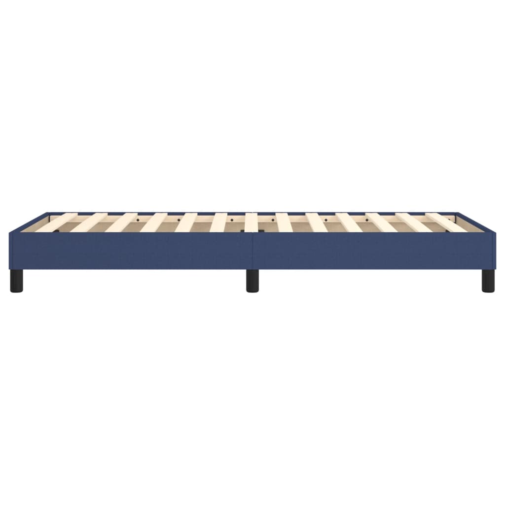 Boxspring bed 80x200 cm stof blauw is nu te koop bij PeponiXL, paradijselijk wonen!