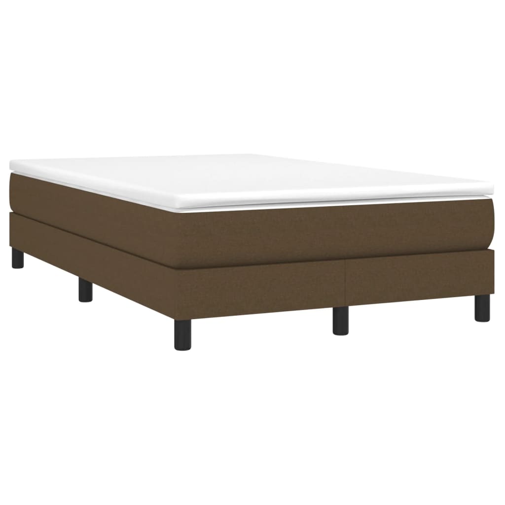 Boxspring bed 120x200 cm stof donkerbruin is nu te koop bij PeponiXL, paradijselijk wonen!