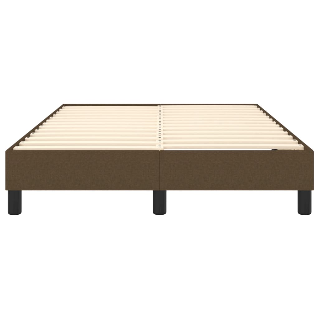 Boxspring bed 120x200 cm stof donkerbruin is nu te koop bij PeponiXL, paradijselijk wonen!