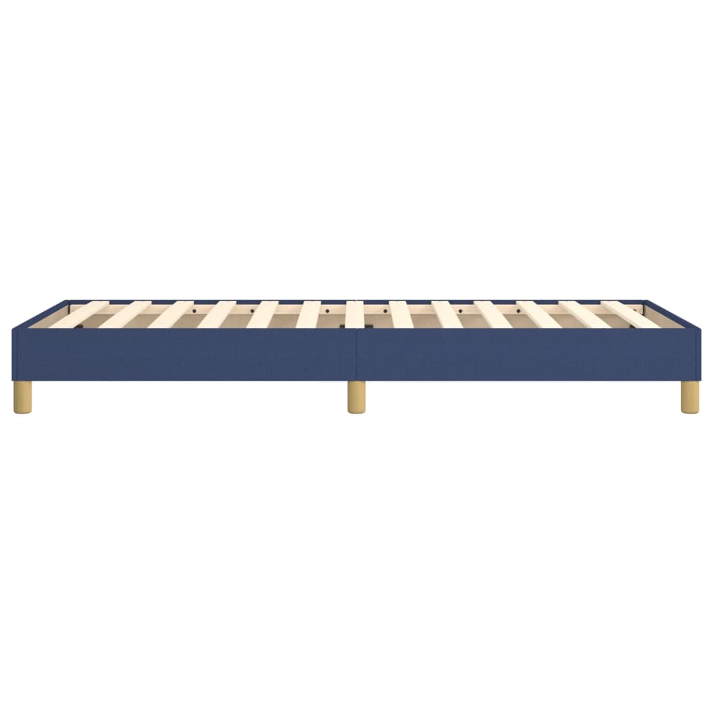Boxspring bed 90x190 cm stof blauw is nu te koop bij PeponiXL, paradijselijk wonen!
