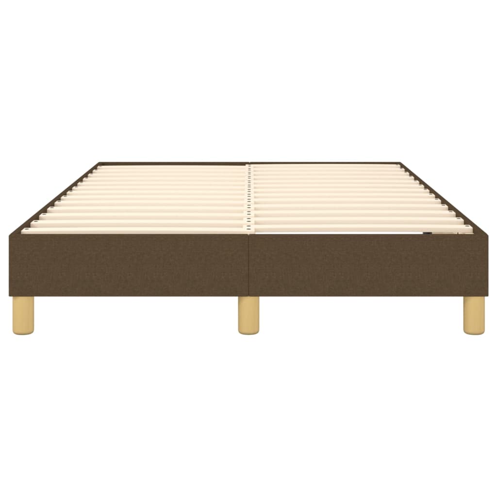 Boxspring bed 120x200 cm stof donkerbruin is nu te koop bij PeponiXL, paradijselijk wonen!
