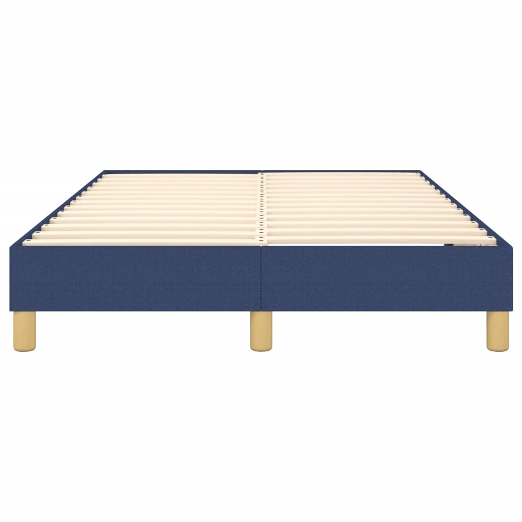 Boxspring bed 120x200 cm stof blauw is nu te koop bij PeponiXL, paradijselijk wonen!