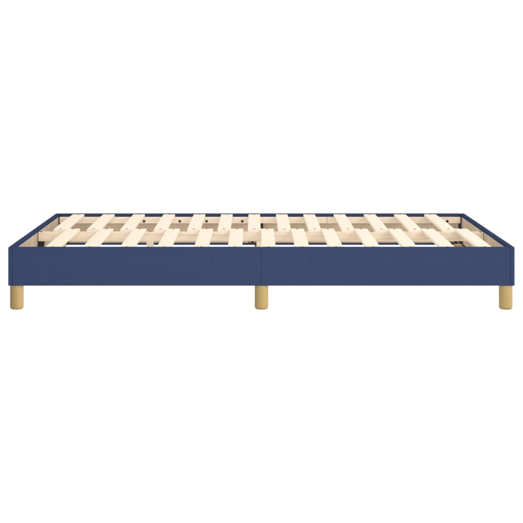 Boxspring bed 120x200 cm stof blauw is nu te koop bij PeponiXL, paradijselijk wonen!