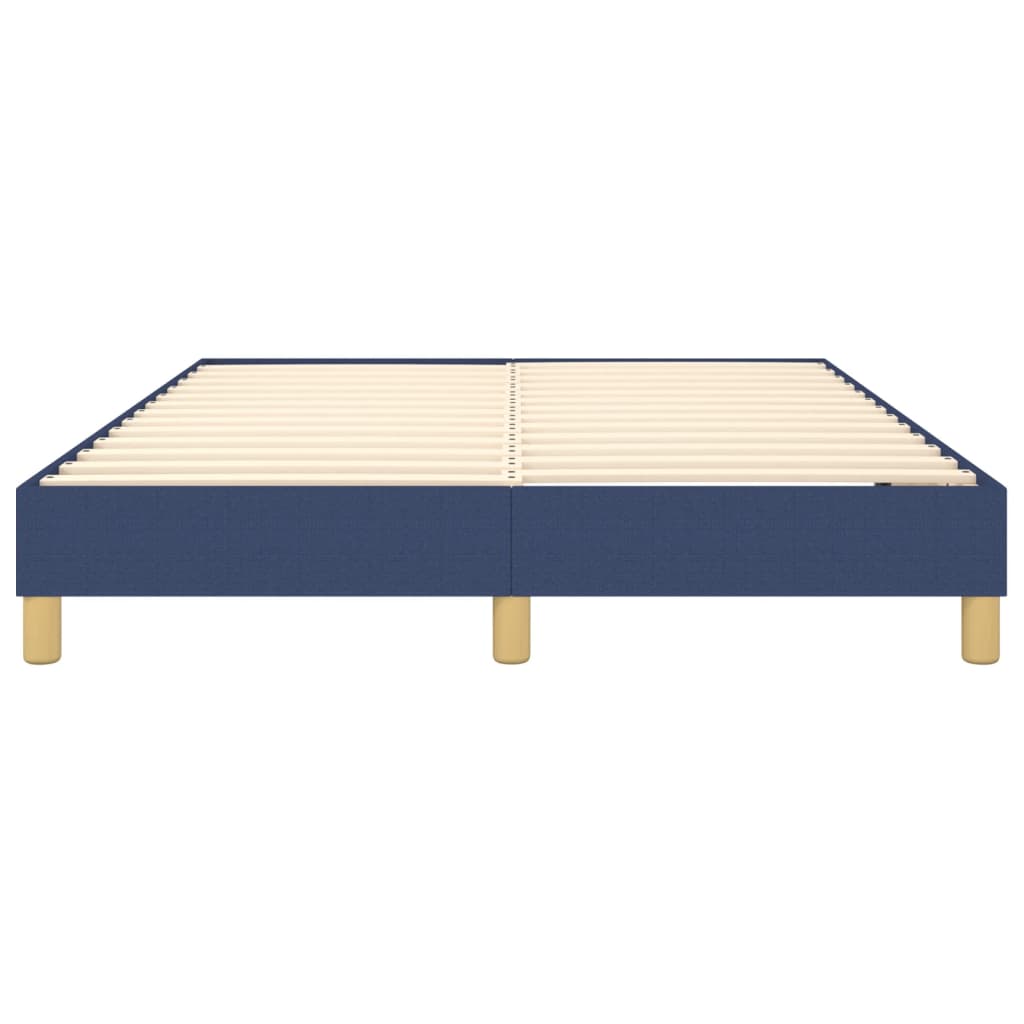 Boxspring bed stof blauw 140x190 cm is nu te koop bij PeponiXL, paradijselijk wonen!