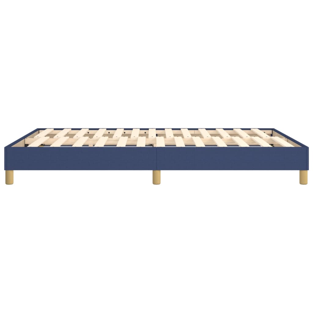 Boxspring bed stof blauw 140x190 cm is nu te koop bij PeponiXL, paradijselijk wonen!