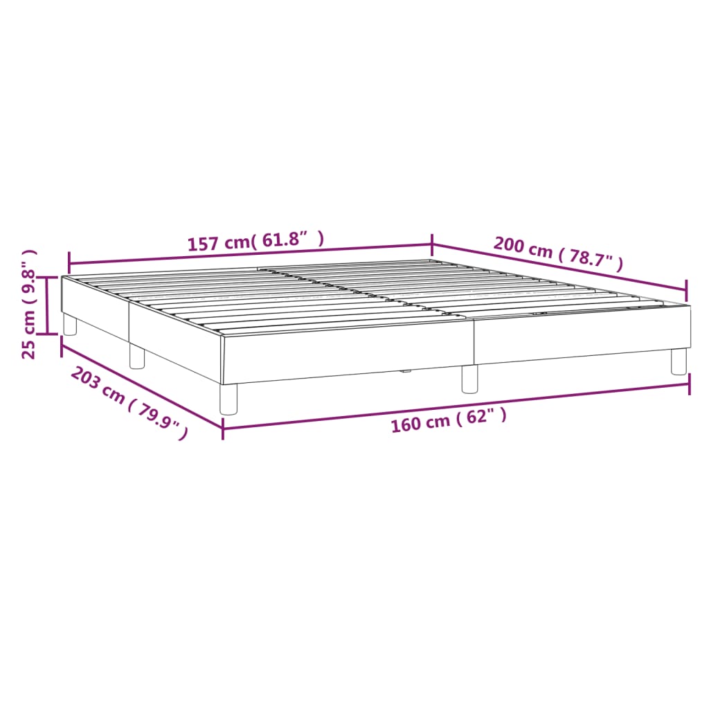 Boxspring bed 160x200 cm fluweel donkergroen is nu te koop bij PeponiXL, paradijselijk wonen!