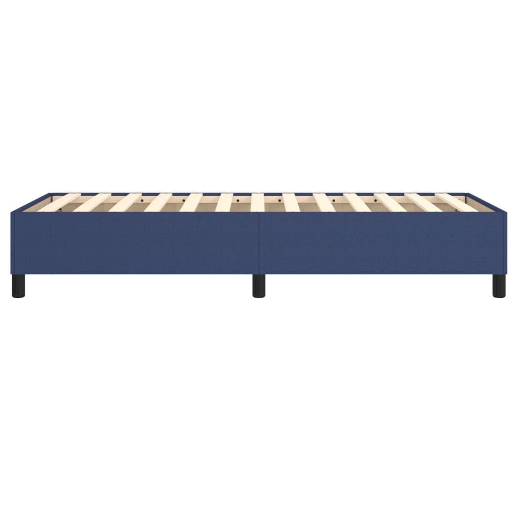 Boxspring bed 90x190 cm stof blauw is nu te koop bij PeponiXL, paradijselijk wonen!
