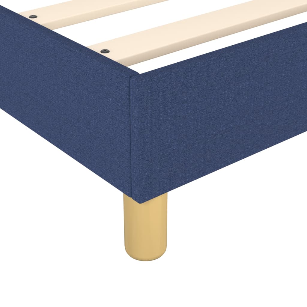 Boxspring bed 80x200 cm stof blauw is nu te koop bij PeponiXL, paradijselijk wonen!