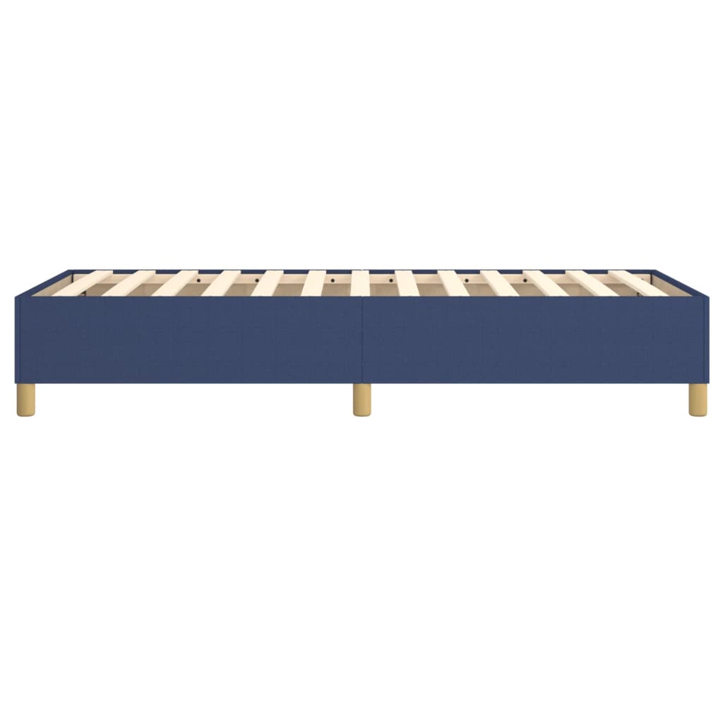 Boxspring bed 90x190 cm stof blauw is nu te koop bij PeponiXL, paradijselijk wonen!