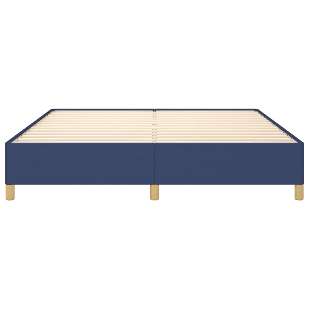 Boxspring bed stof blauw 180x200 cm is nu te koop bij PeponiXL, paradijselijk wonen!
