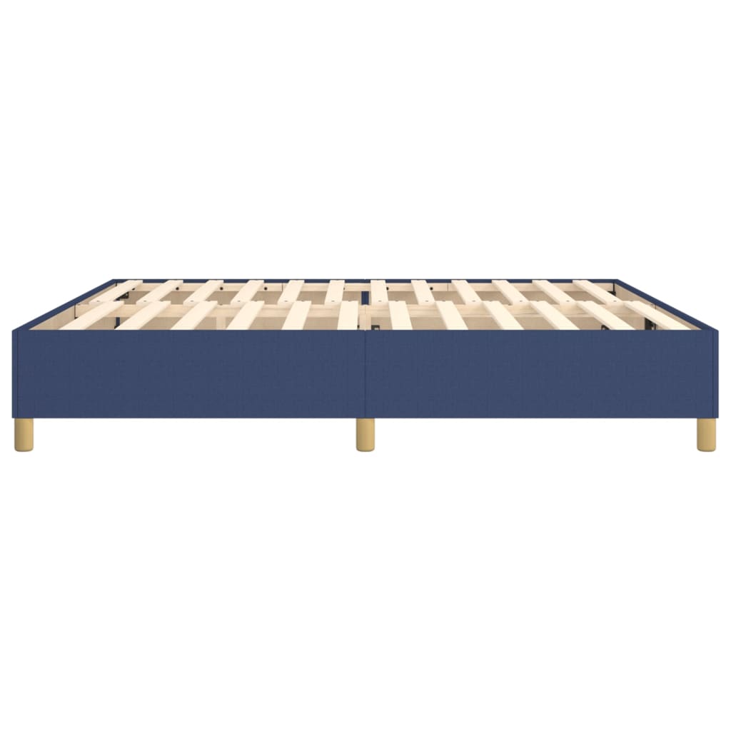 Boxspring bed stof blauw 200x200 cm is nu te koop bij PeponiXL, paradijselijk wonen!