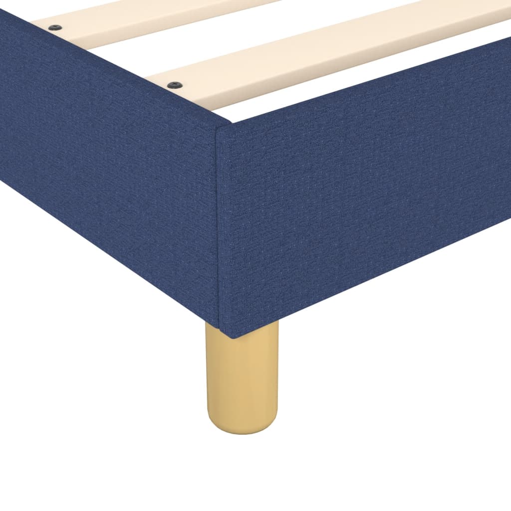 Boxspring bed stof blauw 200x200 cm is nu te koop bij PeponiXL, paradijselijk wonen!