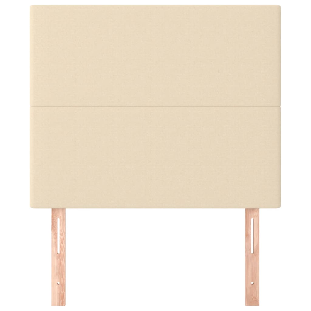 Hoofdbord crème 90x5x118/128 cm stof is nu te koop bij PeponiXL, paradijselijk wonen!