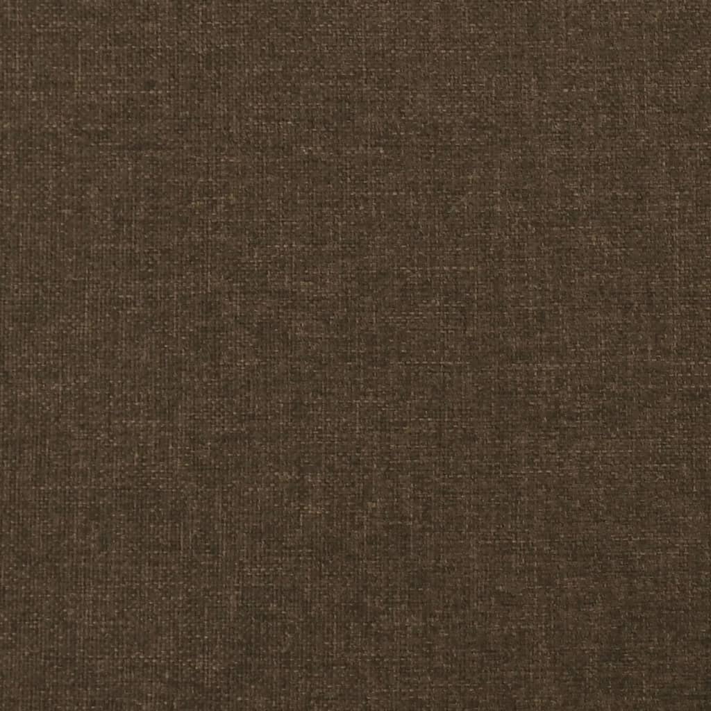 Hoofdbord donkerbruin 144x5x118/128 cm stof is nu te koop bij PeponiXL, paradijselijk wonen!