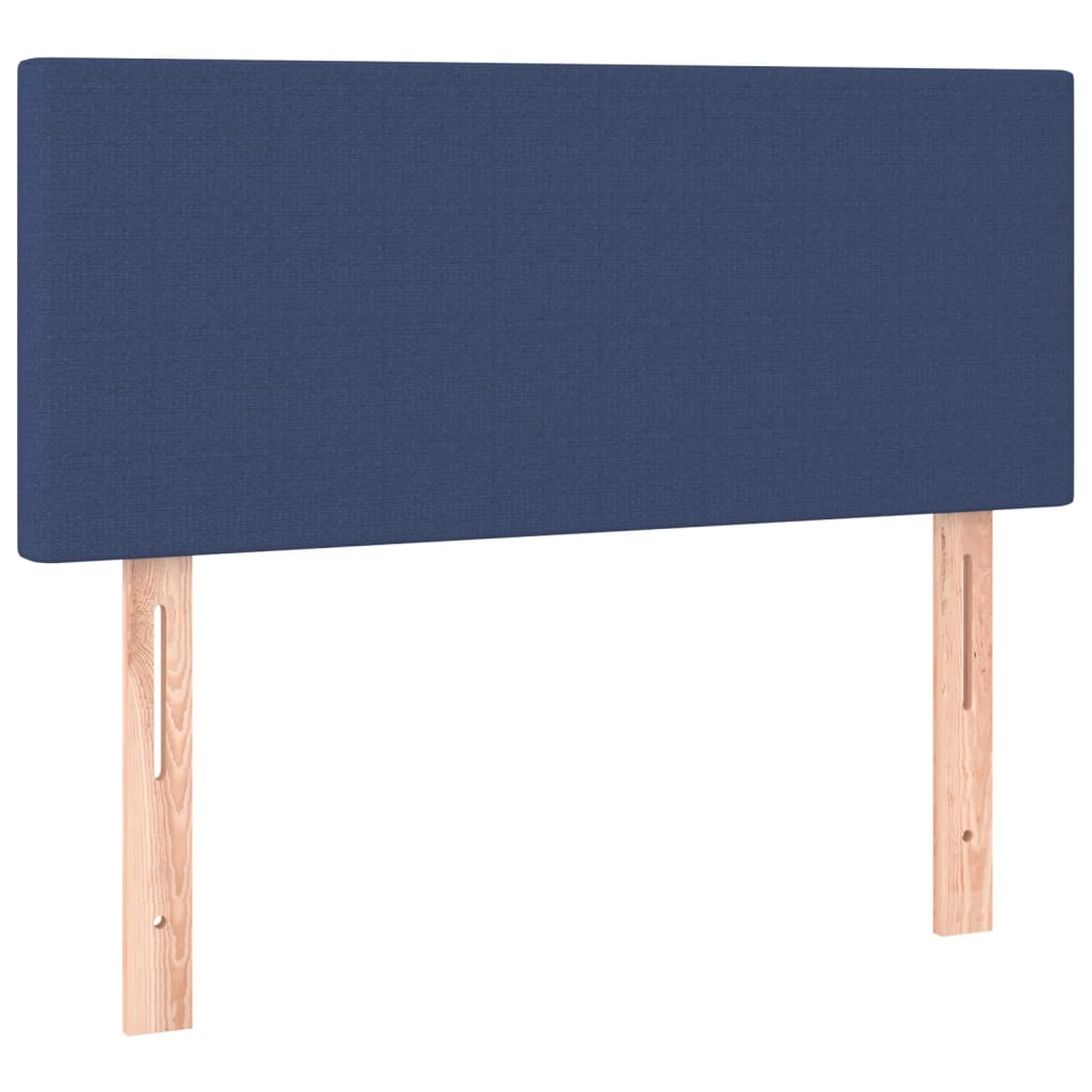 Hoofdbord LED 100x5x78/88 cm stof blauw is nu te koop bij PeponiXL, paradijselijk wonen!
