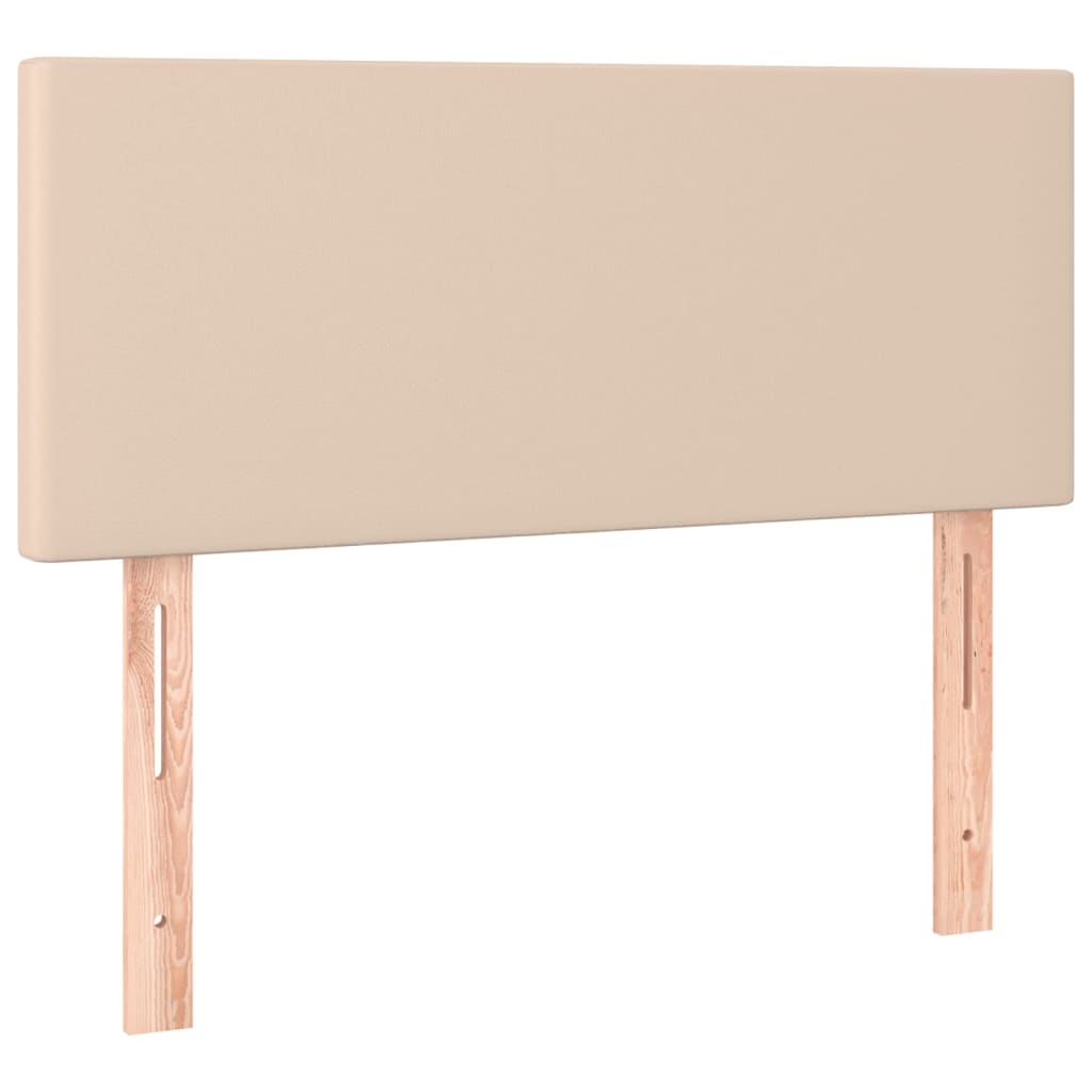 Hoofdbord LED 100x5x78/88 cm kunstleer cappuccinokleurig is nu te koop bij PeponiXL, paradijselijk wonen!