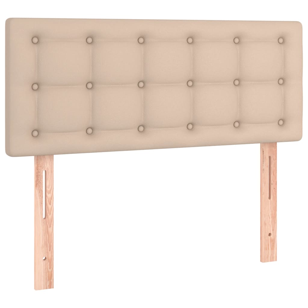 Hoofdbord LED 100x5x78/88 cm kunstleer cappuccinokleurig is nu te koop bij PeponiXL, paradijselijk wonen!