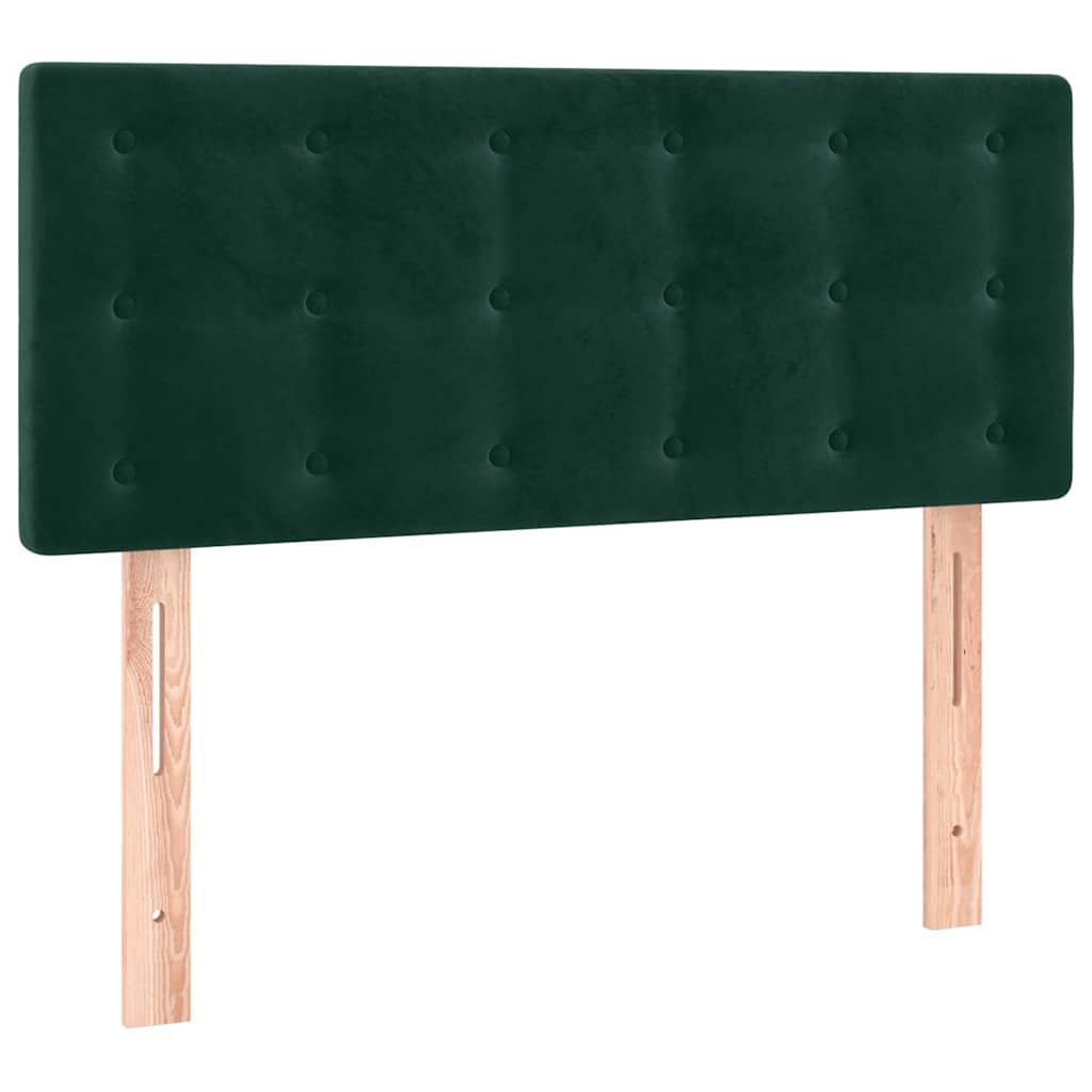 Hoofdbord LED 80x5x78/88 cm fluweel donkergroen is nu te koop bij PeponiXL, paradijselijk wonen!