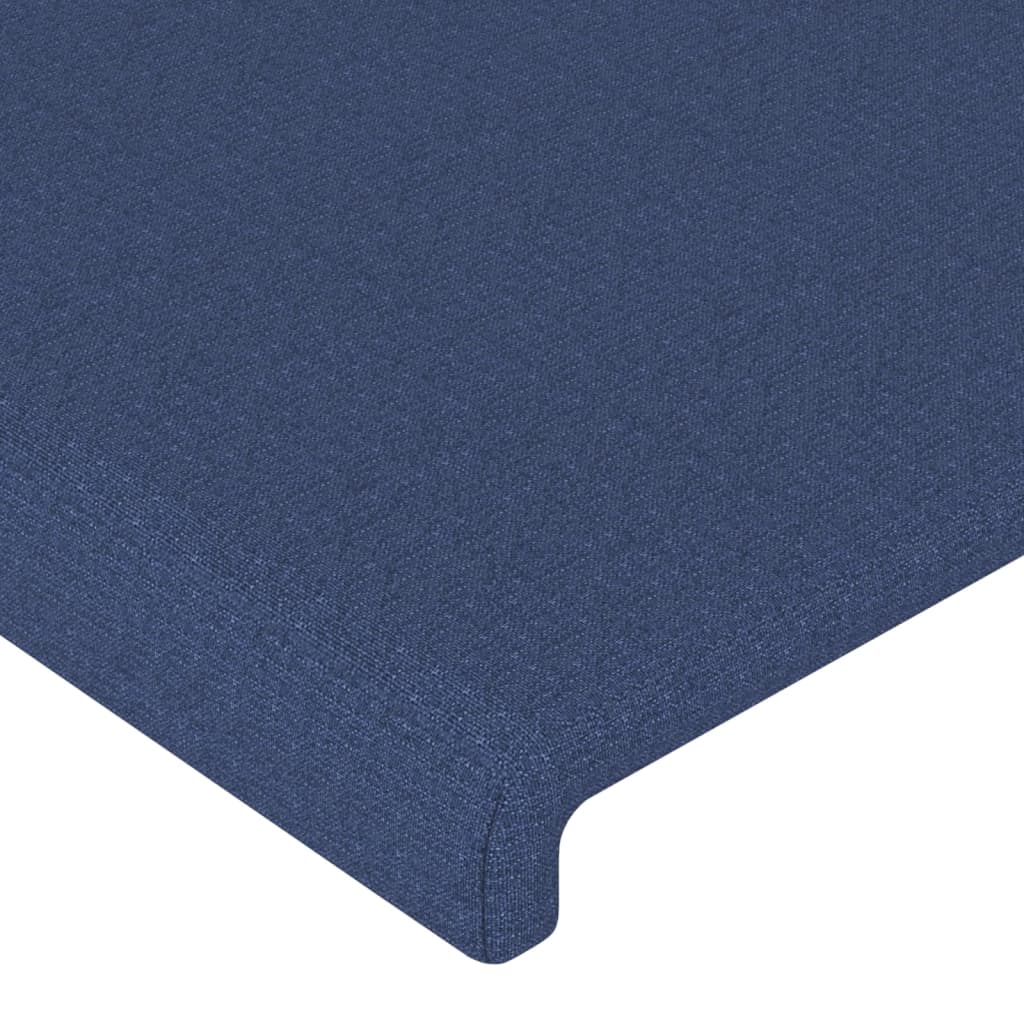 Hoofdbord LED 103x16x78/88 cm stof blauw is nu te koop bij PeponiXL, paradijselijk wonen!