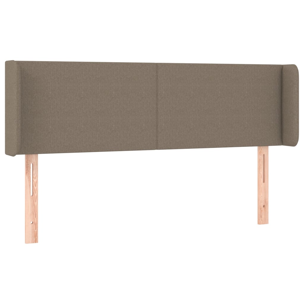 Hoofdbord LED 147x16x78/88 cm stof taupe is nu te koop bij PeponiXL, paradijselijk wonen!