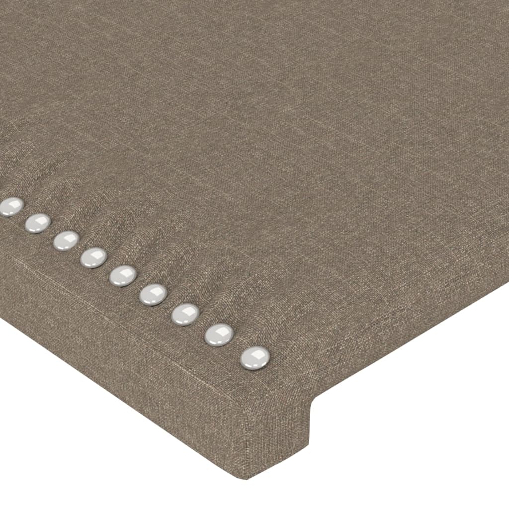 Hoofdbord LED 93x16x78/88 cm stof taupe is nu te koop bij PeponiXL, paradijselijk wonen!