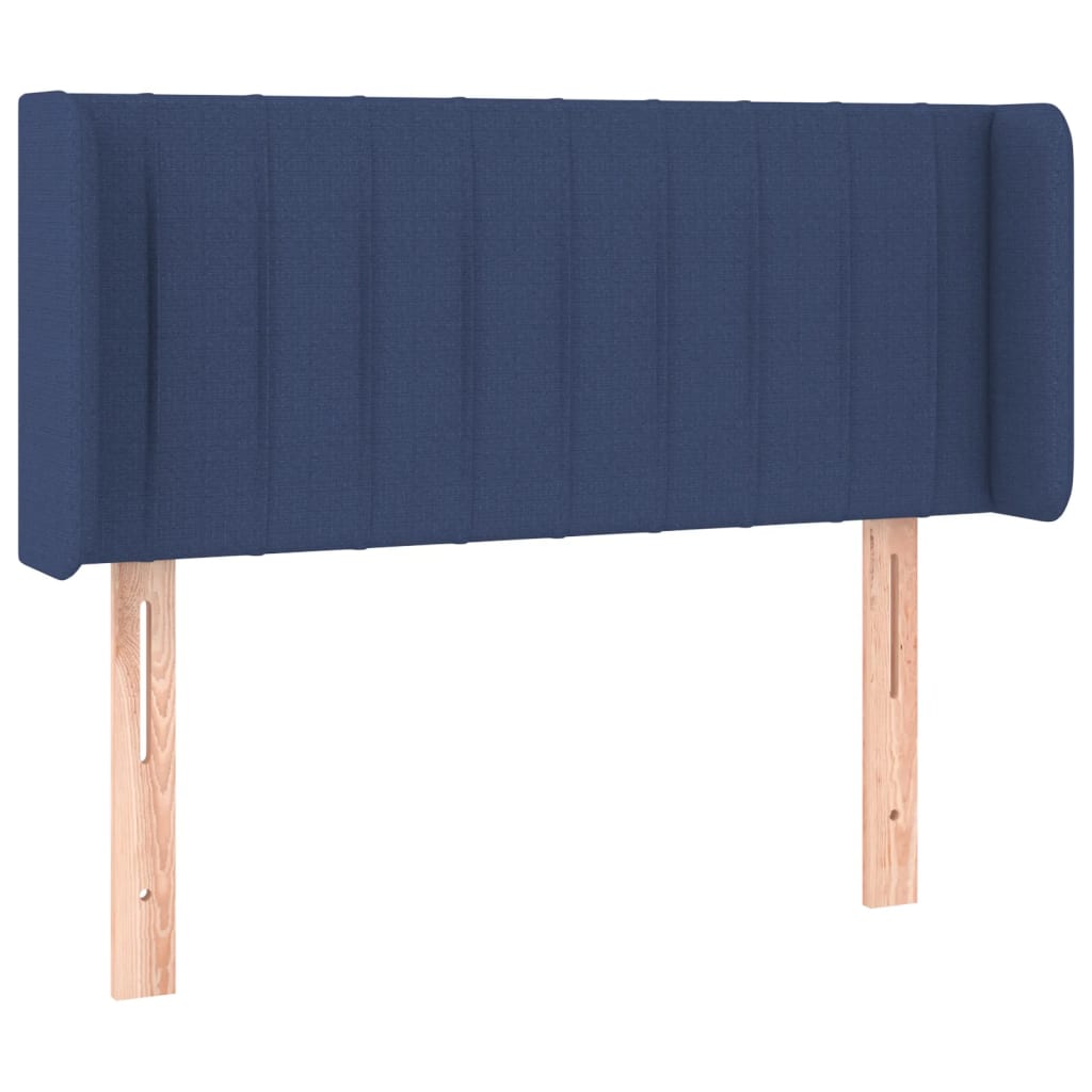 Hoofdbord LED 103x16x78/88 cm stof blauw is nu te koop bij PeponiXL, paradijselijk wonen!
