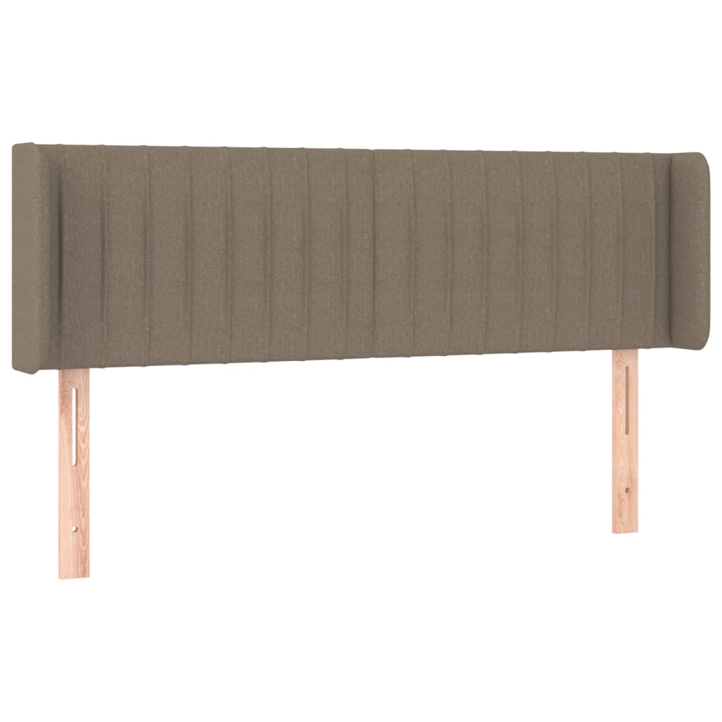 Hoofdbord LED 147x16x78/88 cm stof taupe is nu te koop bij PeponiXL, paradijselijk wonen!