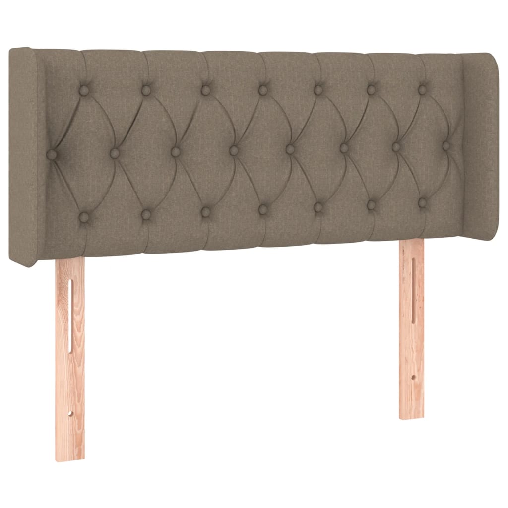 Hoofdbord LED 103x16x78/88 cm stof taupe is nu te koop bij PeponiXL, paradijselijk wonen!