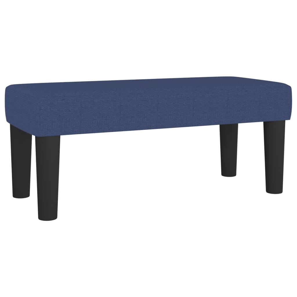 Boxspring met matras stof blauw 80x200 cm is nu te koop bij PeponiXL, paradijselijk wonen!