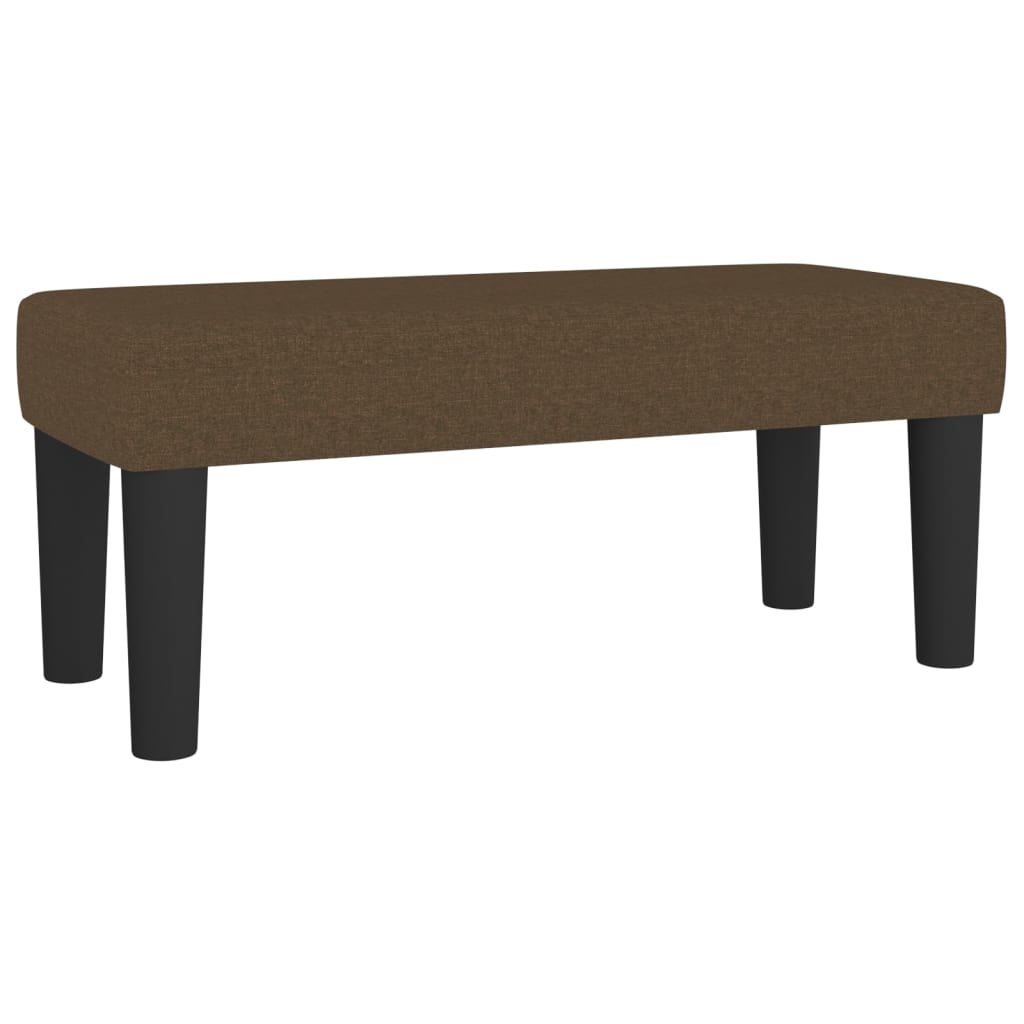 Boxspring met matras stof donkerbruin 120x200 cm is nu te koop bij PeponiXL, paradijselijk wonen!