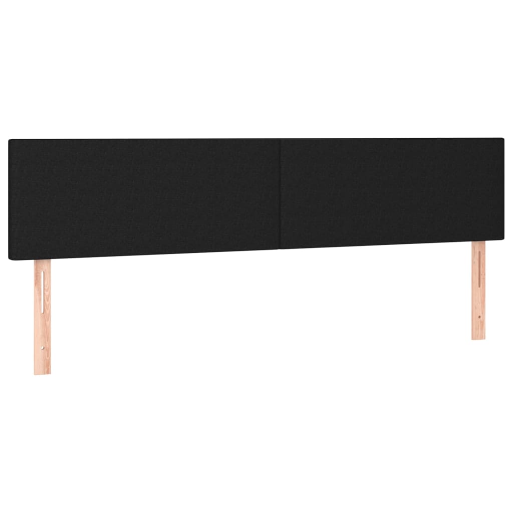 Boxspring met matras stof zwart 160x200 cm is nu te koop bij PeponiXL, paradijselijk wonen!