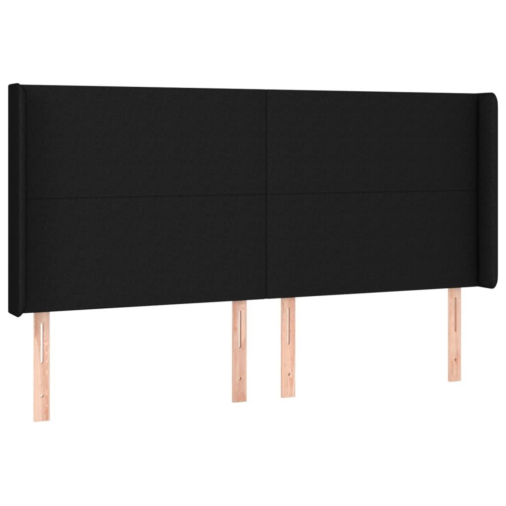Boxspring met matras stof zwart 180x200 cm is nu te koop bij PeponiXL, paradijselijk wonen!