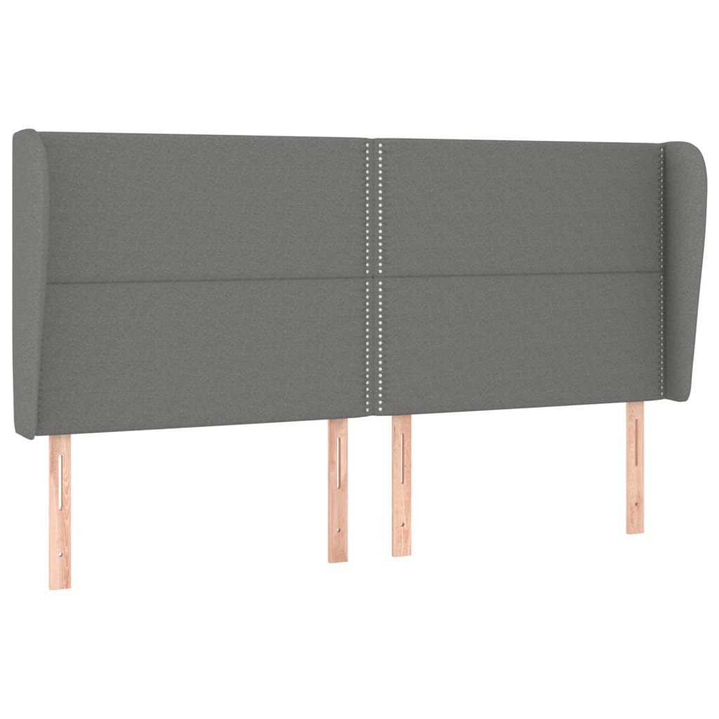 Boxspring met matras stof donkergrijs 200x200 cm is nu te koop bij PeponiXL, paradijselijk wonen!