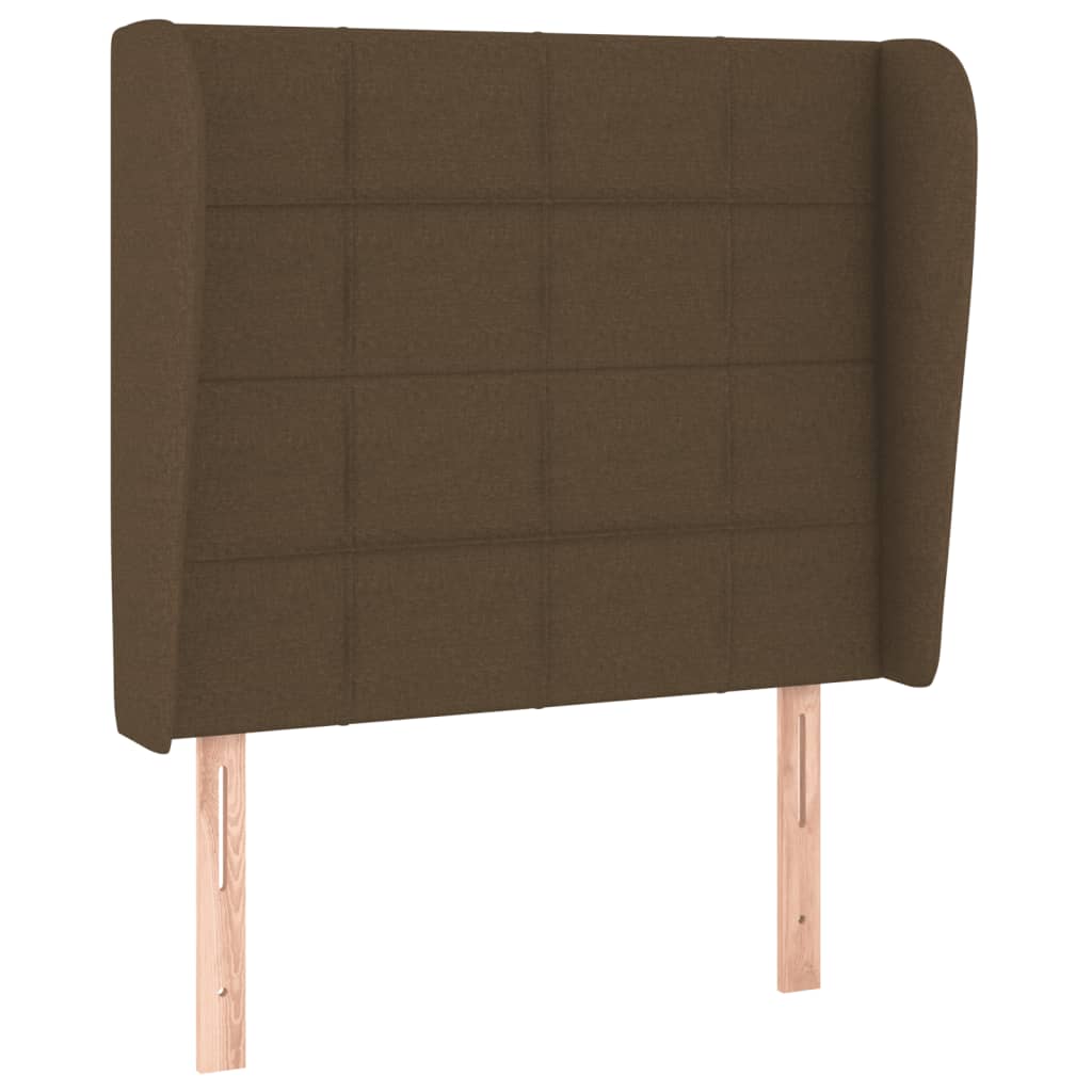 Boxspring met matras stof donkerbruin 90x200 cm is nu te koop bij PeponiXL, paradijselijk wonen!