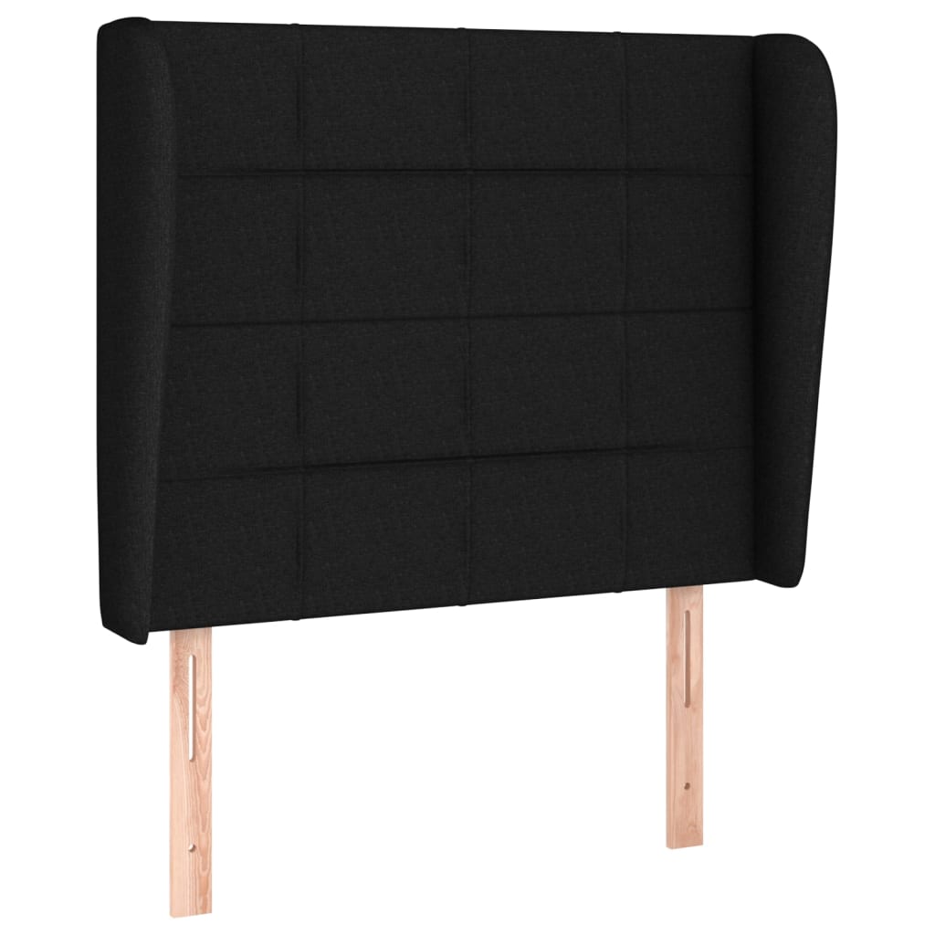 Boxspring met matras stof zwart 100x200 cm is nu te koop bij PeponiXL, paradijselijk wonen!