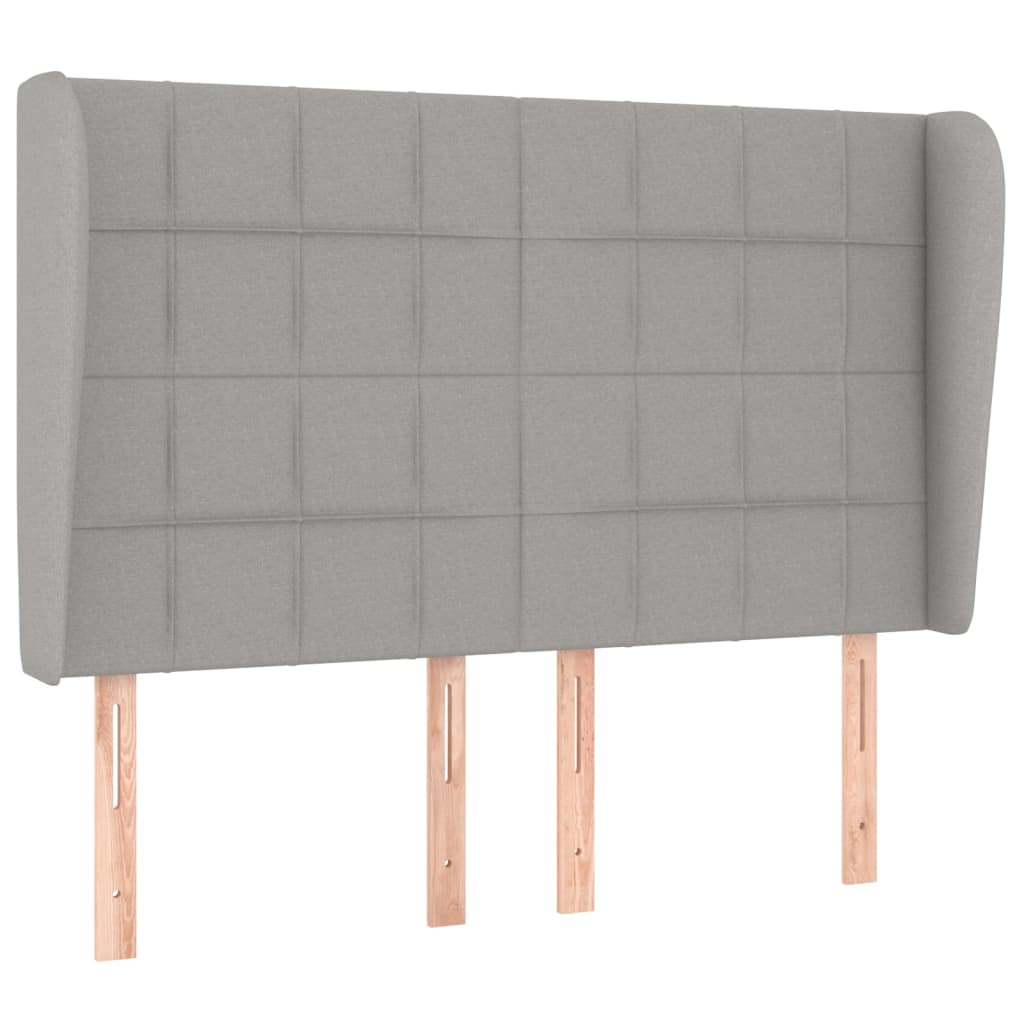 Boxspring met matras stof lichtgrijs 140x200 cm is nu te koop bij PeponiXL, paradijselijk wonen!