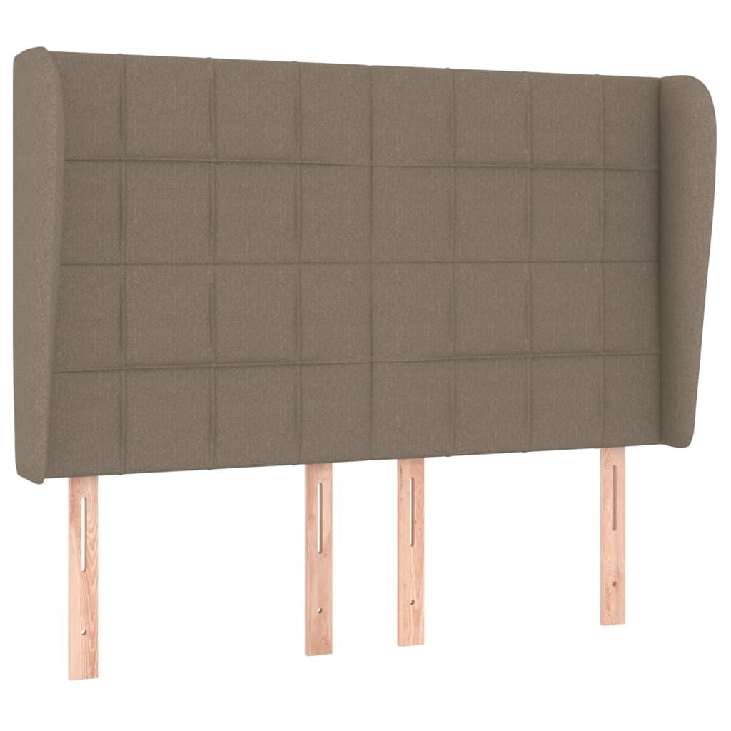 Boxspring met matras stof taupe 140x200 cm is nu te koop bij PeponiXL, paradijselijk wonen!