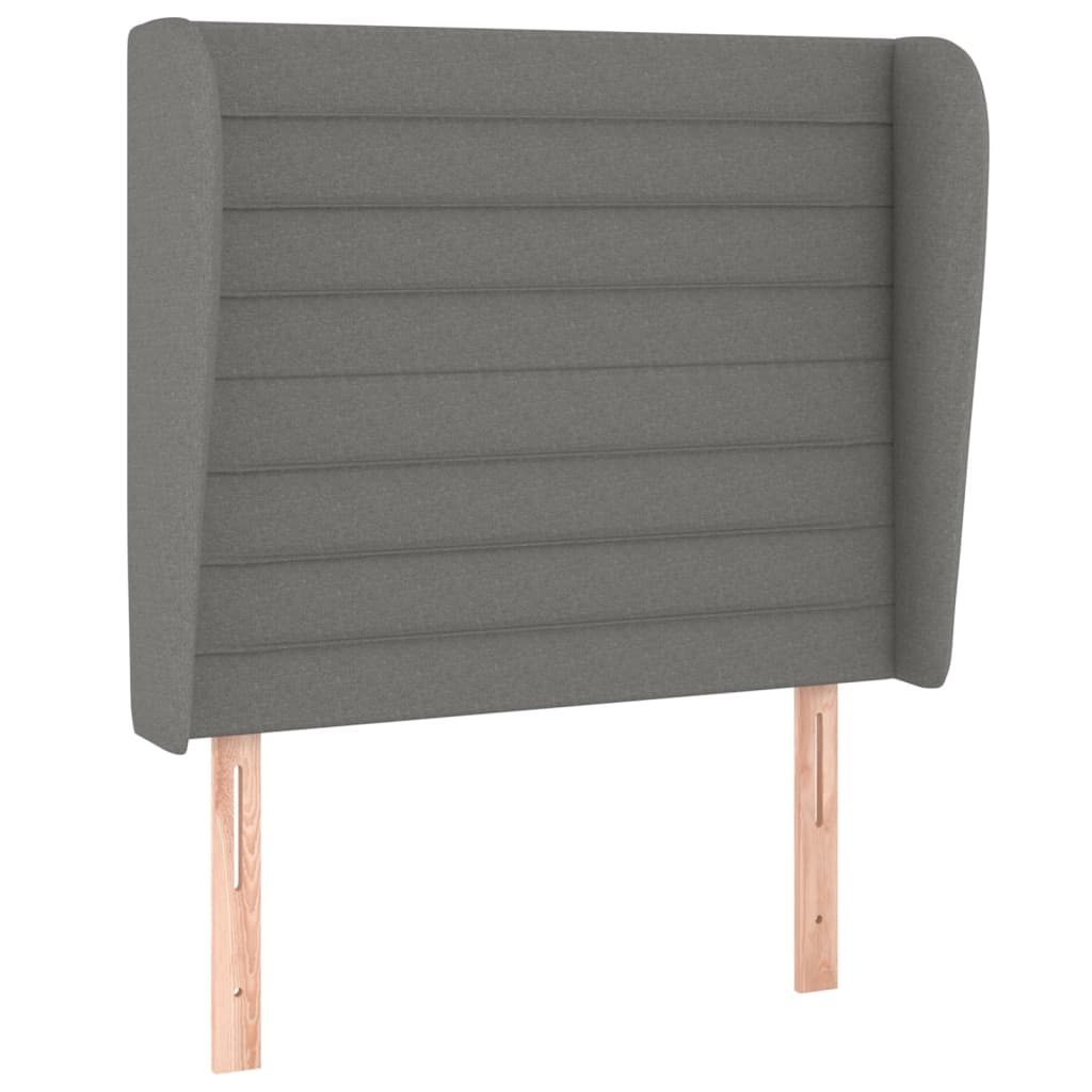Boxspring met matras stof donkergrijs 100x200 cm is nu te koop bij PeponiXL, paradijselijk wonen!