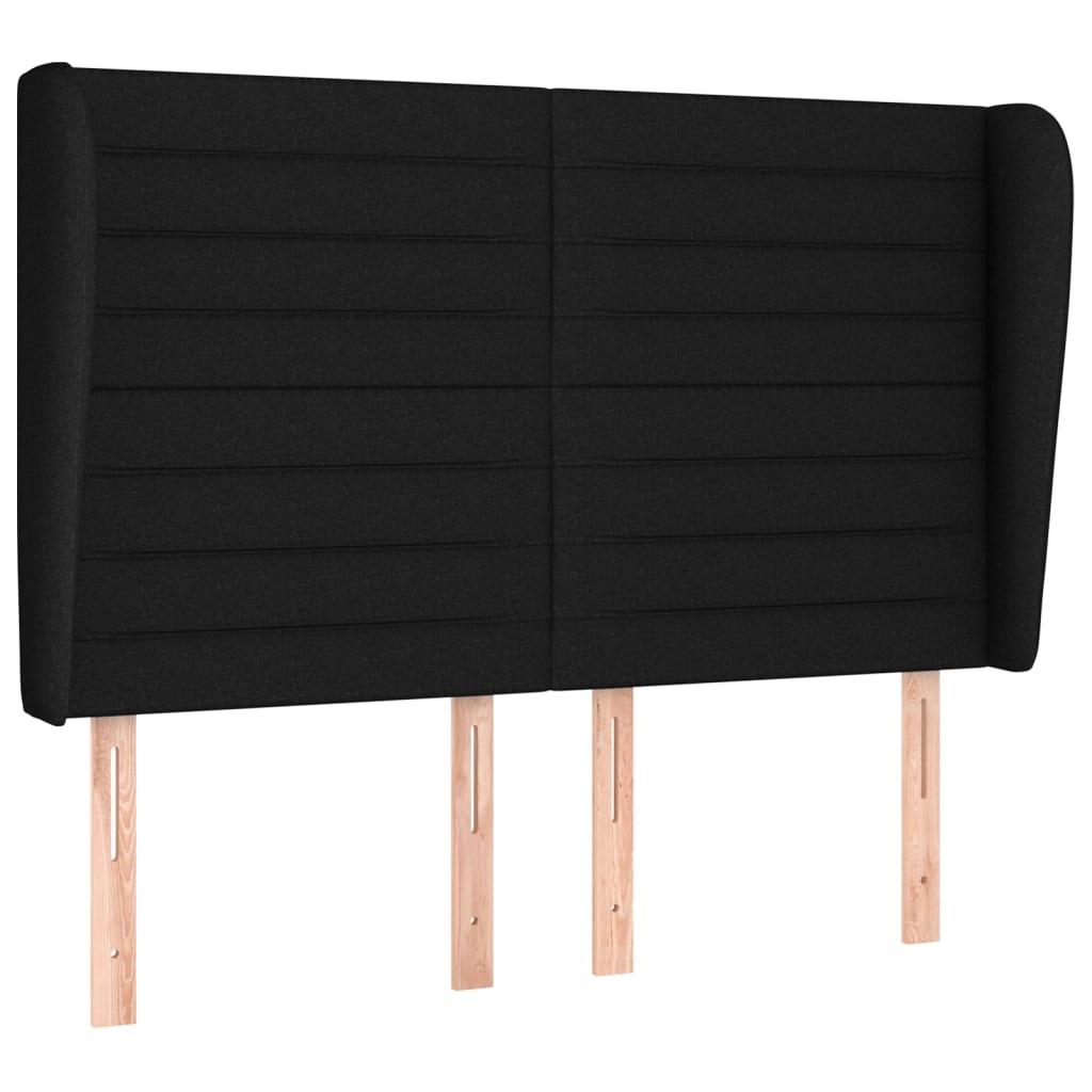 Boxspring met matras stof zwart 140x200 cm is nu te koop bij PeponiXL, paradijselijk wonen!