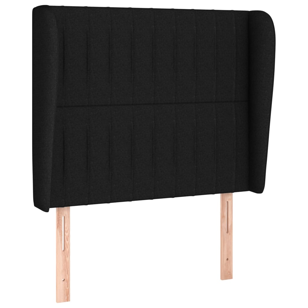 Boxspring met matras stof zwart 80x200 cm is nu te koop bij PeponiXL, paradijselijk wonen!