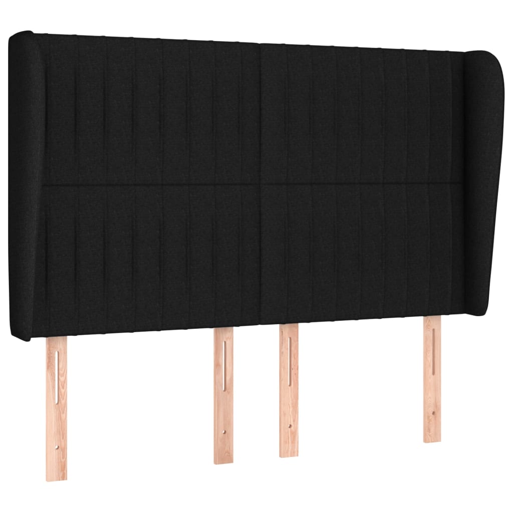 Boxspring met matras stof zwart 140x200 cm is nu te koop bij PeponiXL, paradijselijk wonen!