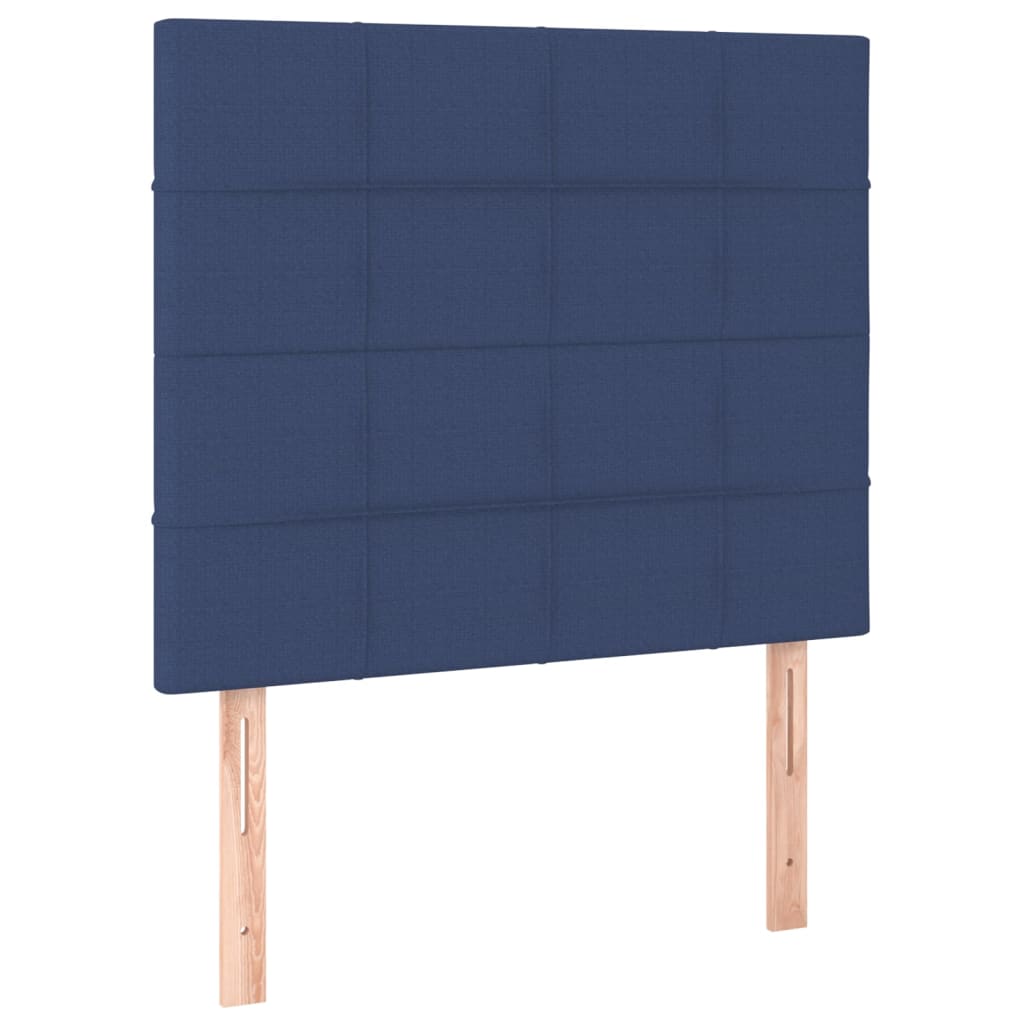 Bedframe zonder matras 120x200 cm stof blauw is nu te koop bij PeponiXL, paradijselijk wonen!