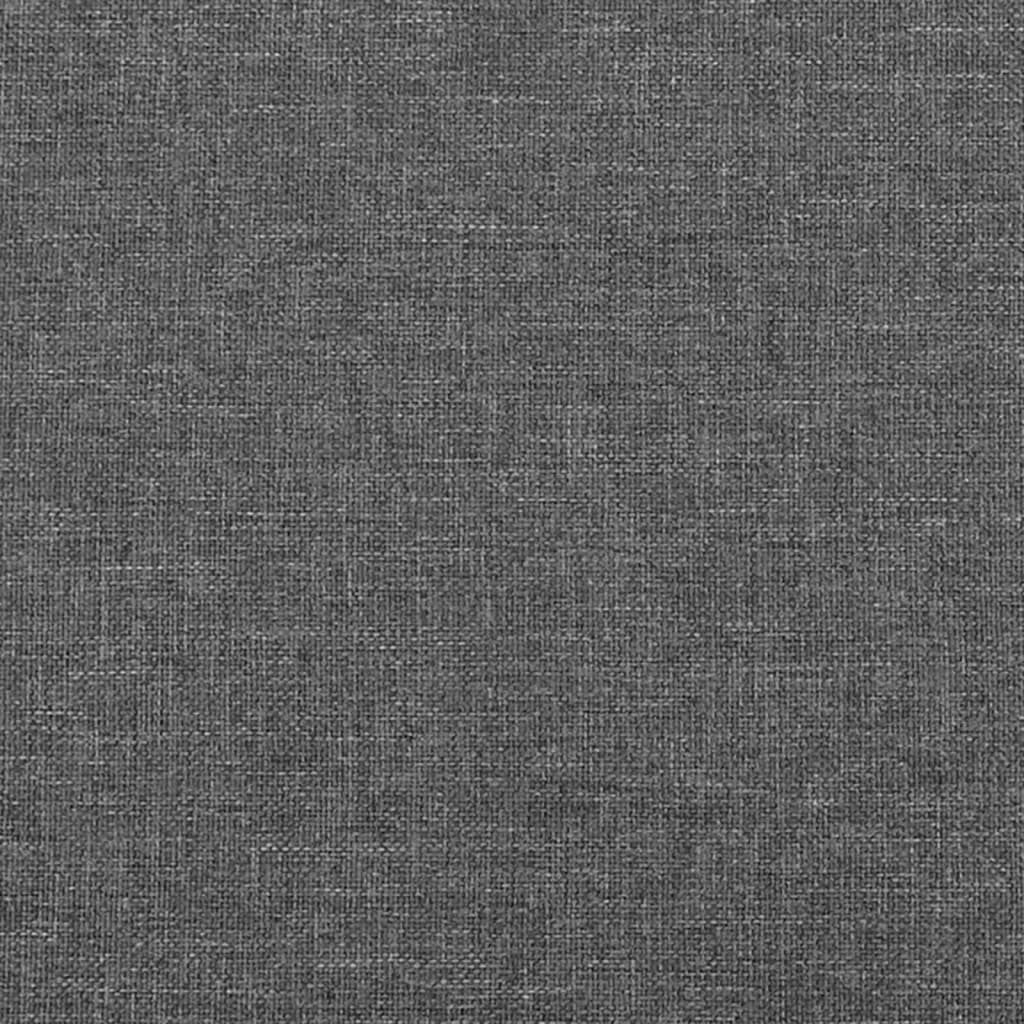 Bedframe zonder matras stof donkergrijs 180x200 cm is nu te koop bij PeponiXL, paradijselijk wonen!