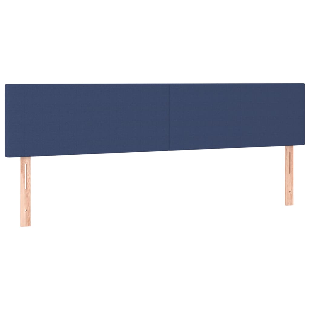 Boxspring met matras stof blauw 180x200 cm is nu te koop bij PeponiXL, paradijselijk wonen!