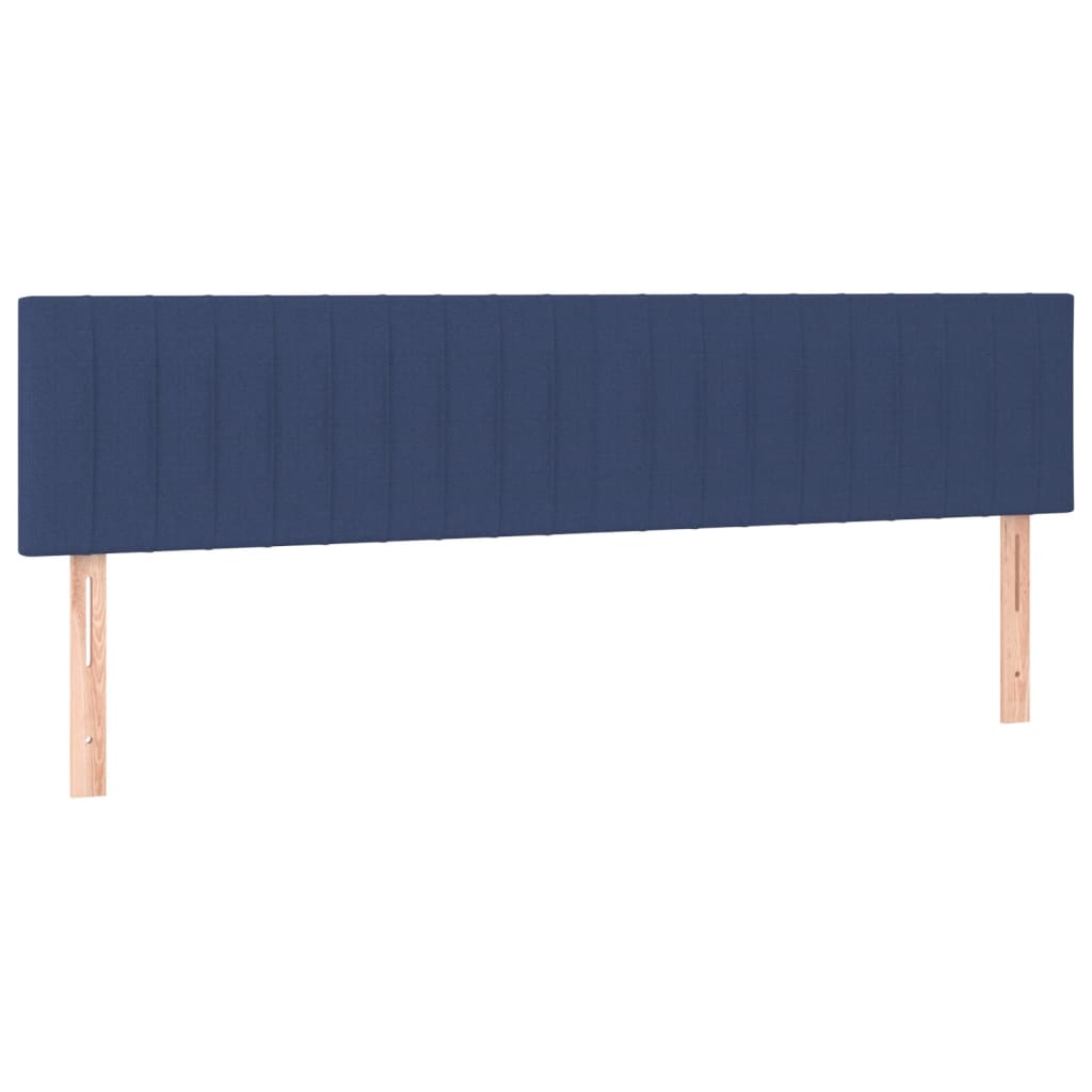 Boxspring met matras stof blauw 180x200 cm is nu te koop bij PeponiXL, paradijselijk wonen!
