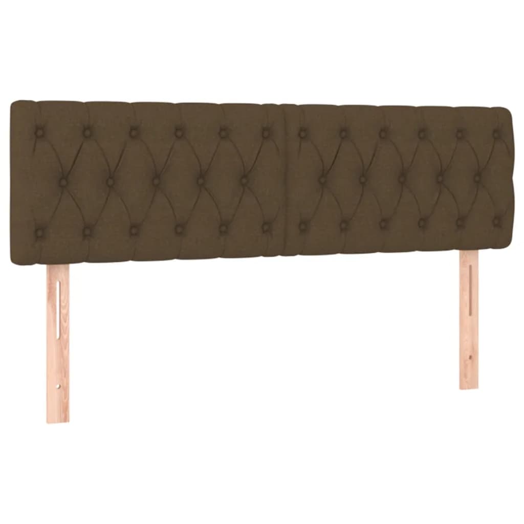 Boxspring met matras stof donkerbruin 160x200 cm is nu te koop bij PeponiXL, paradijselijk wonen!