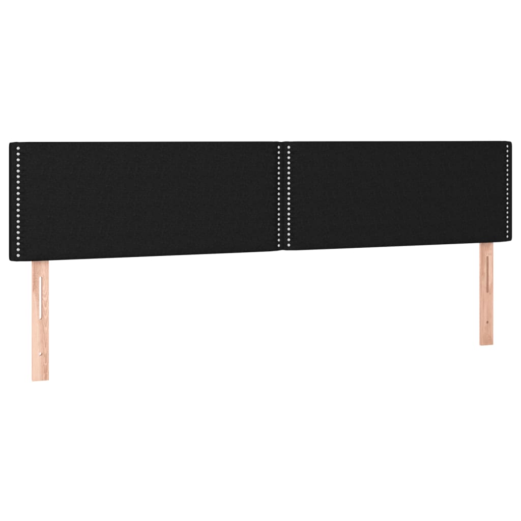 Boxspring met matras stof zwart 160x200 cm is nu te koop bij PeponiXL, paradijselijk wonen!