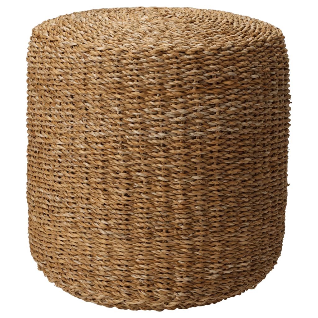 Home&Styling Poef rond Ø40x38 cm zeegras naturel is nu te koop bij PeponiXL, paradijselijk wonen!