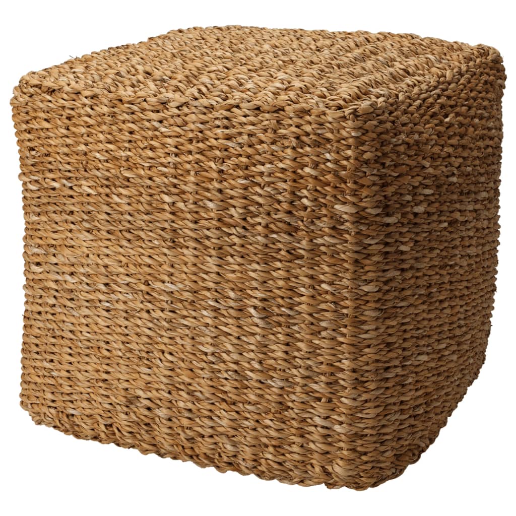 Home&Styling Poef vierkant naturel 40x40x38 cm zeegras is nu te koop bij PeponiXL, paradijselijk wonen!